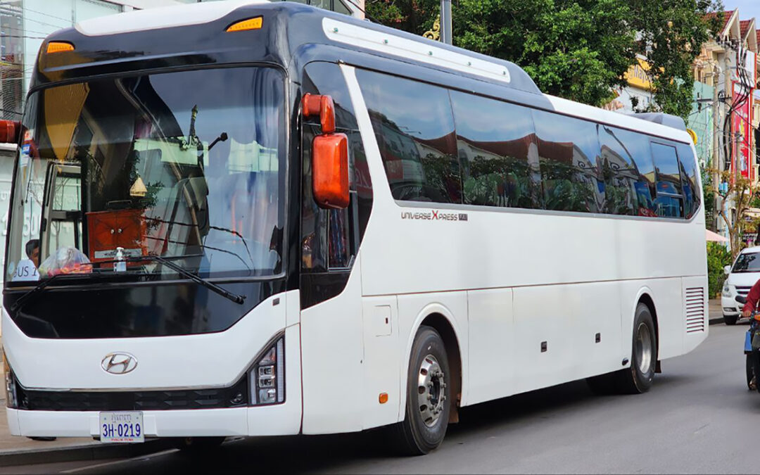 Phnom Penh Airport 45 Seater Bus Transfer